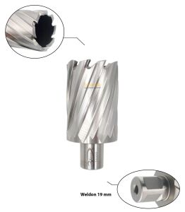 3Keego 41 x 55 mm HSS Manyetik Matkap Ucu SHC55