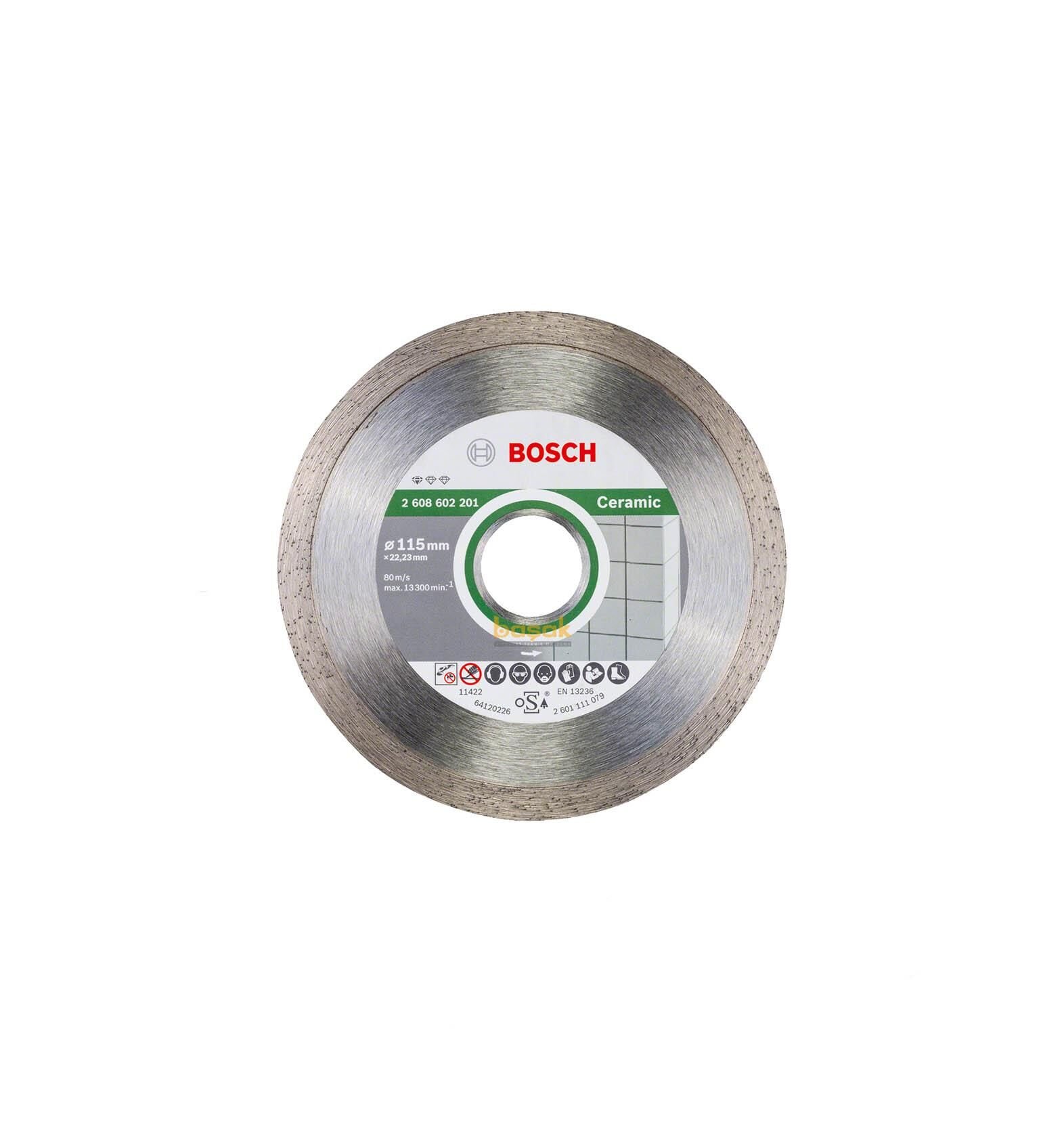 Bosch 9+1 Ekonomik Paket 115 mm Seramik Kesme Diski 2608603231