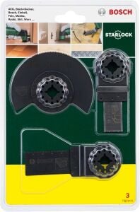 Bosch Starlock - Promo Ahşap Başlangıç Seti 3 Parça 2607017323