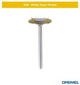 DREMEL 535 Pirinç Fırça 19 mm 26150535JA