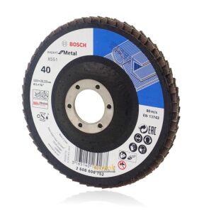 Bosch 115 mm 40 Kum X551 Expert İnox-Metal Flap Disk 2608606752