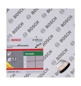 Bosch 9+1 Ekonomik Paket 125 mm Seramik Kesme Diski 2608603232