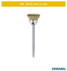 DREMEL 536 Pirinç Fırça 13 mm (2 adet) 26150536JA