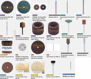 DREMEL 8260 Çantalı 5/65 Aksesuarlı Akülü El Motoru F0138260JF