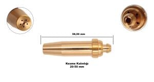 Yıldız 20-50 mm Asetilen Kesme Lülesi 44038