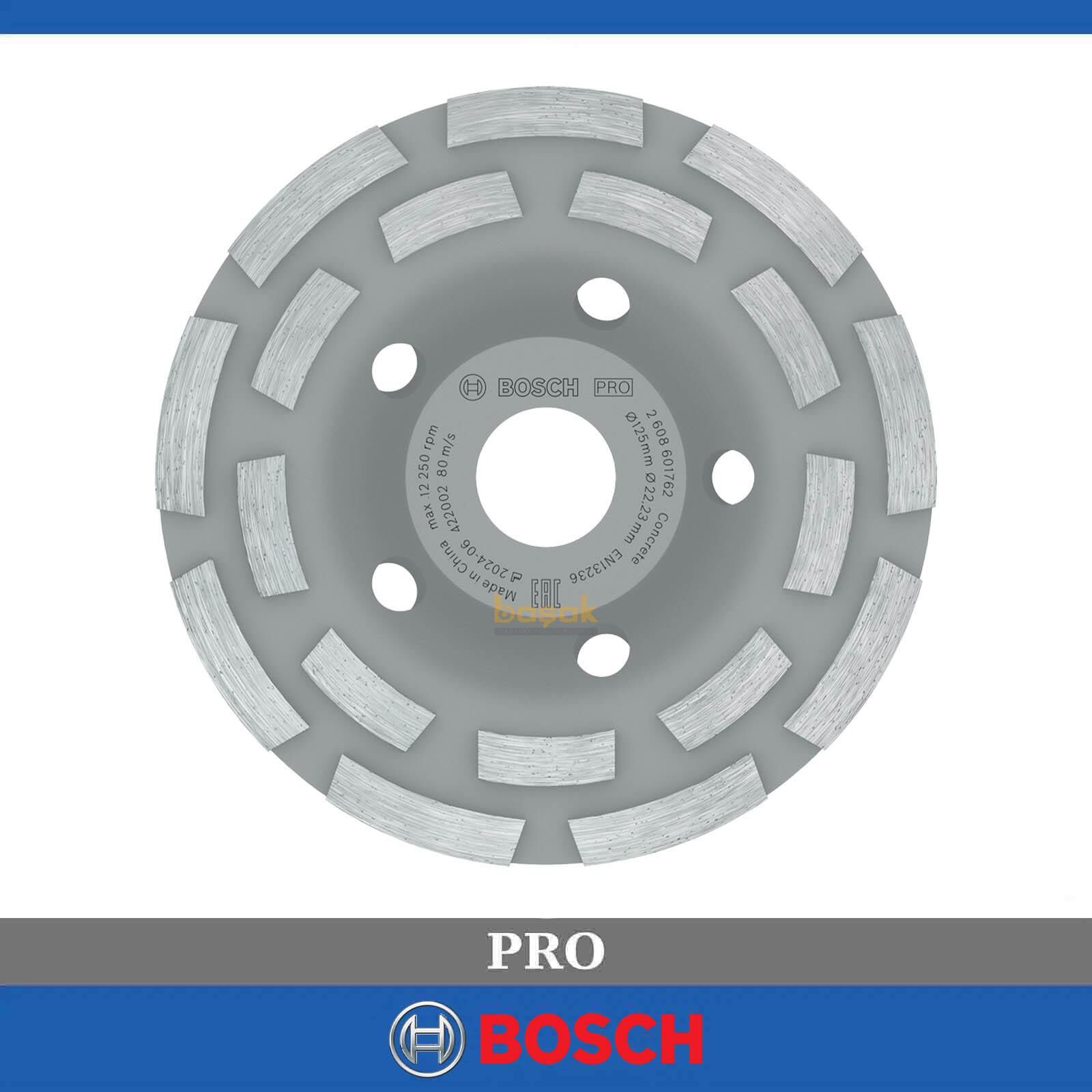 Bosch Çanak Disk EF Beton Uzun Ömürlü 125mm (Aqu) 2608601762