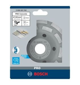 Bosch Çanak Disk EF Beton Uzun Ömürlü 125mm (Aqu) 2608601762