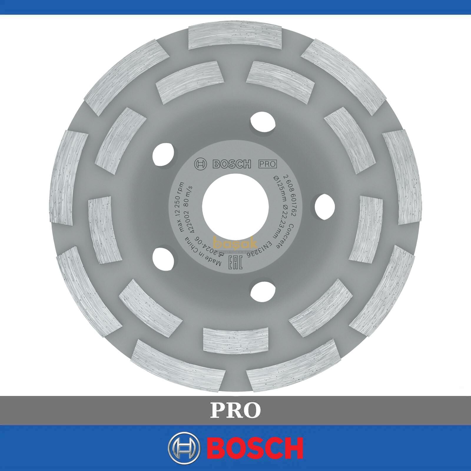 Bosch Çanak Disk EF Beton Uzun Ömürlü 125mm (Aqu) 2608601762