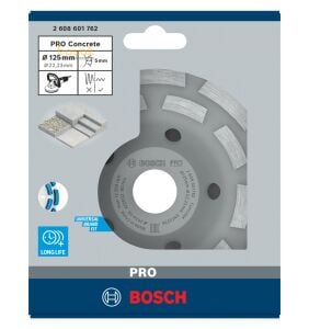 Bosch Çanak Disk EF Beton Uzun Ömürlü 125mm (Aqu) 2608601762