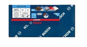 Bosch Expert O780 150 mm 60 Kum 50'li Cırtlı Folyo Zımpara Diski 2608902449
