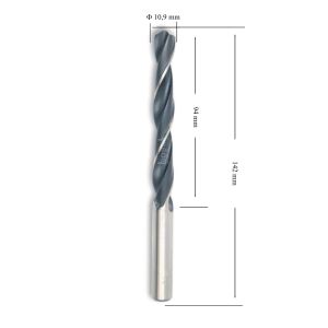 MTE 10,9 mm Haddeli Metal Matkap Ucu HSS DIN 338