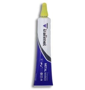 Trafimet Sarı Bilye Uçlu Markalama Kalemi | Metal Marker 50 ml