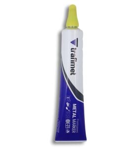 Trafimet Sarı Bilye Uçlu Markalama Kalemi | Metal Marker 50 ml