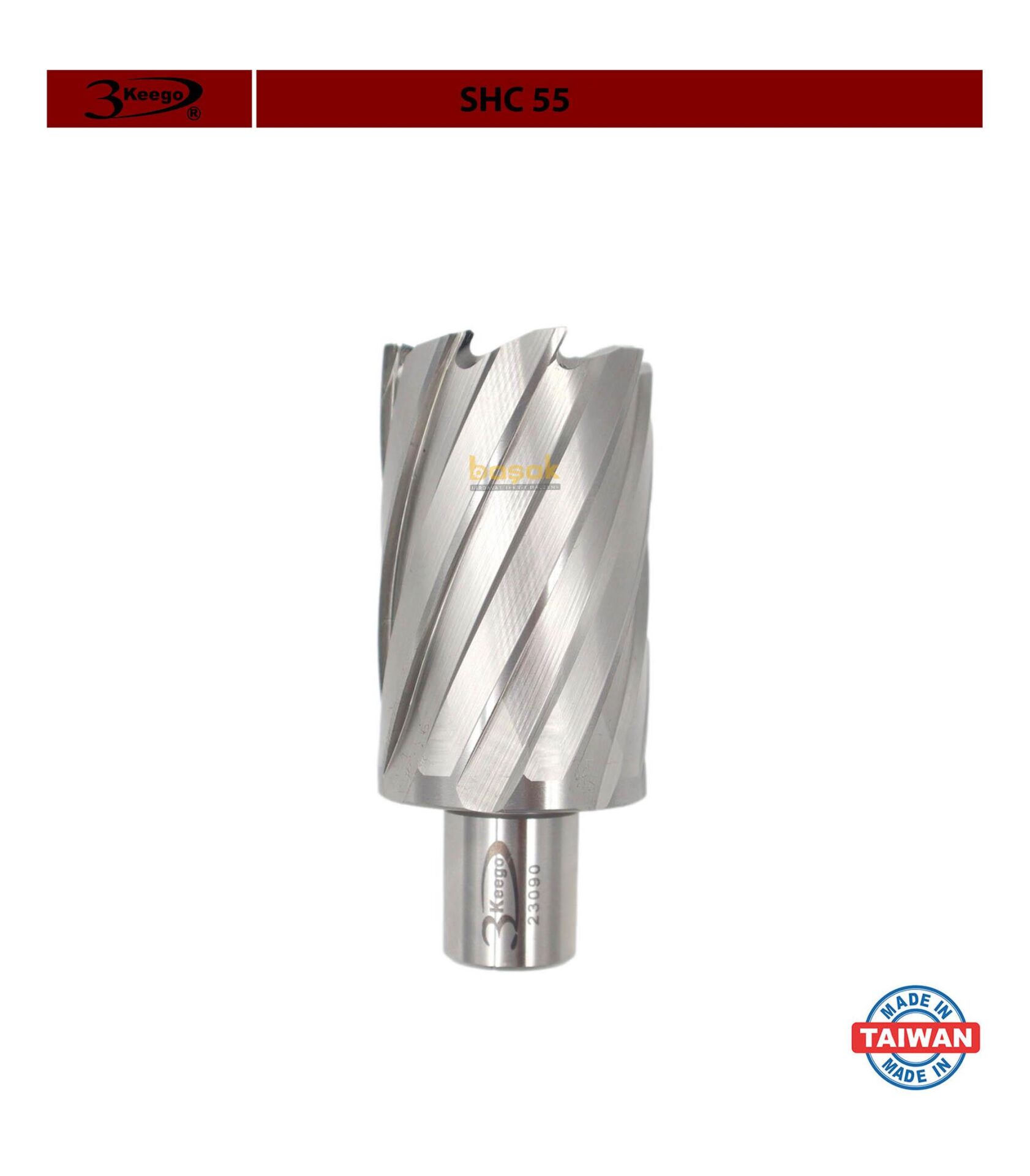 3Keego 38 x 55 mm HSS Manyetik Matkap Ucu SHC55