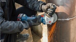 Bosch 2'li Taşlama ve Kırıcı-Delici Akülü Set GBH 180+GWS 180 2x4 Ah 0615990N05