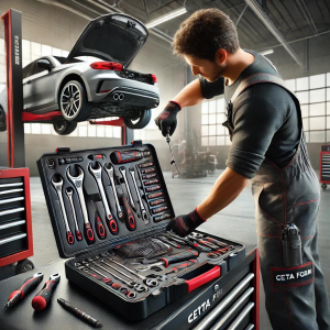 Ceta Form A50M-43A25 43 Parça Mekanikçi Alet Seti (A50M-43+A25-5L)