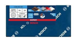Bosch Expert O780 150 mm 120 Kum 50'li Cırtlı Folyo Zımpara Diski 2608902451