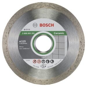 Bosch 115 mm Seramik Kesici Elmas Disk Standart 2608602201