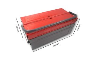 Ceta Form 420mm Metal Takım Çantası 5 Gözlü A25-5