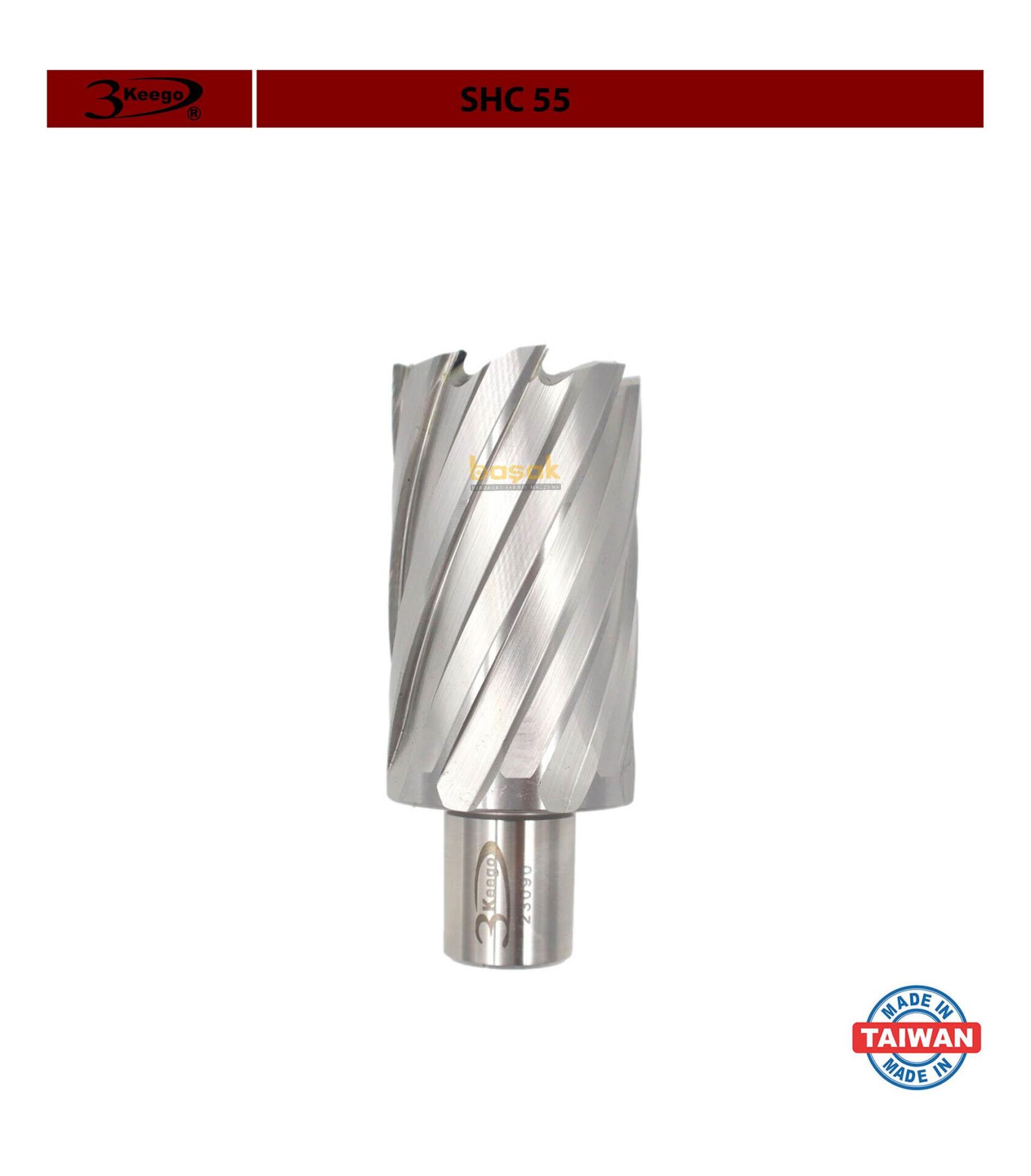 3Keego 36 x 55 mm HSS Manyetik Matkap Ucu SHC55