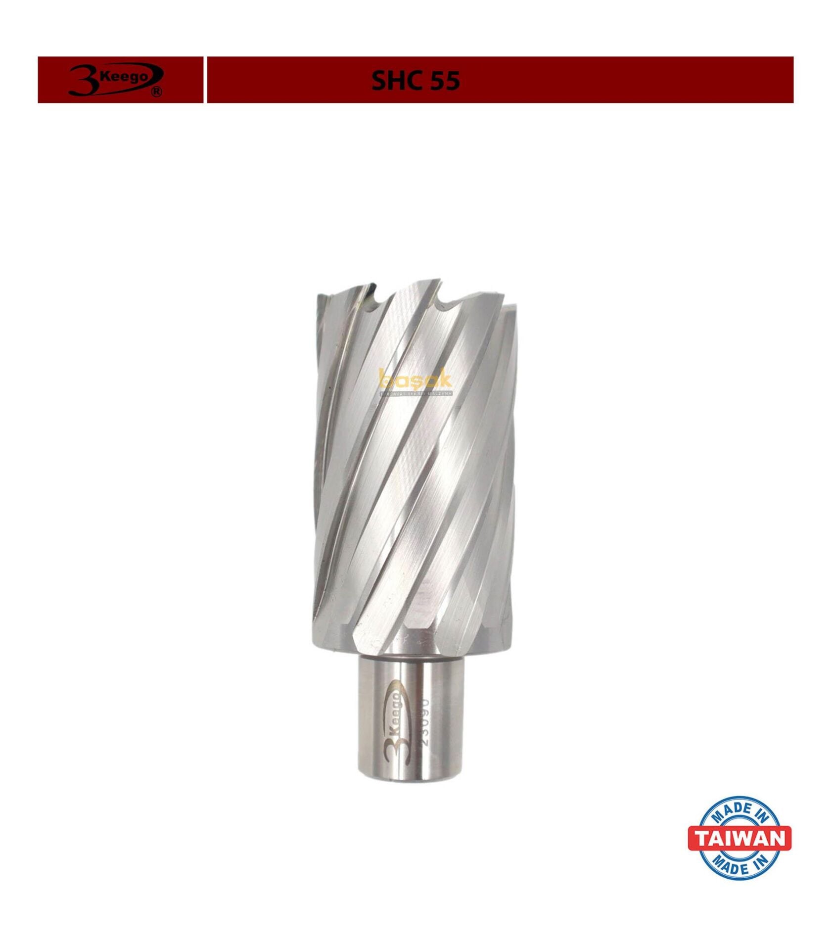 3Keego 36 x 55 mm HSS Manyetik Matkap Ucu SHC55