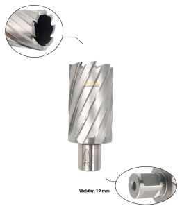 3Keego 36 x 55 mm HSS Manyetik Matkap Ucu SHC55