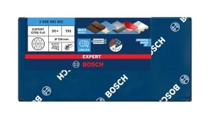 Bosch Expert O780 150 mm 150 Kum 50'li Cırtlı Folyo Zımpara Diski 2608902452