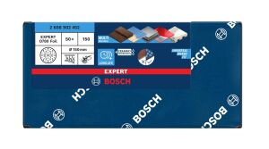 Bosch Expert O780 150 mm 150 Kum 50'li Cırtlı Folyo Zımpara Diski 2608902452