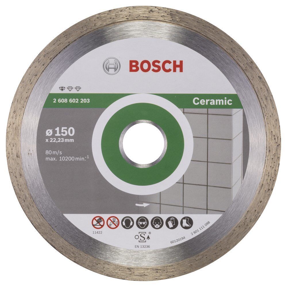 Bosch 150 mm Seramik Kesici Elmas Disk Standart 2608602203