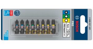 Bosch Pro Impact 25 mm 8'li Yıldız-Torx Bits Uç Seti 2608521U61