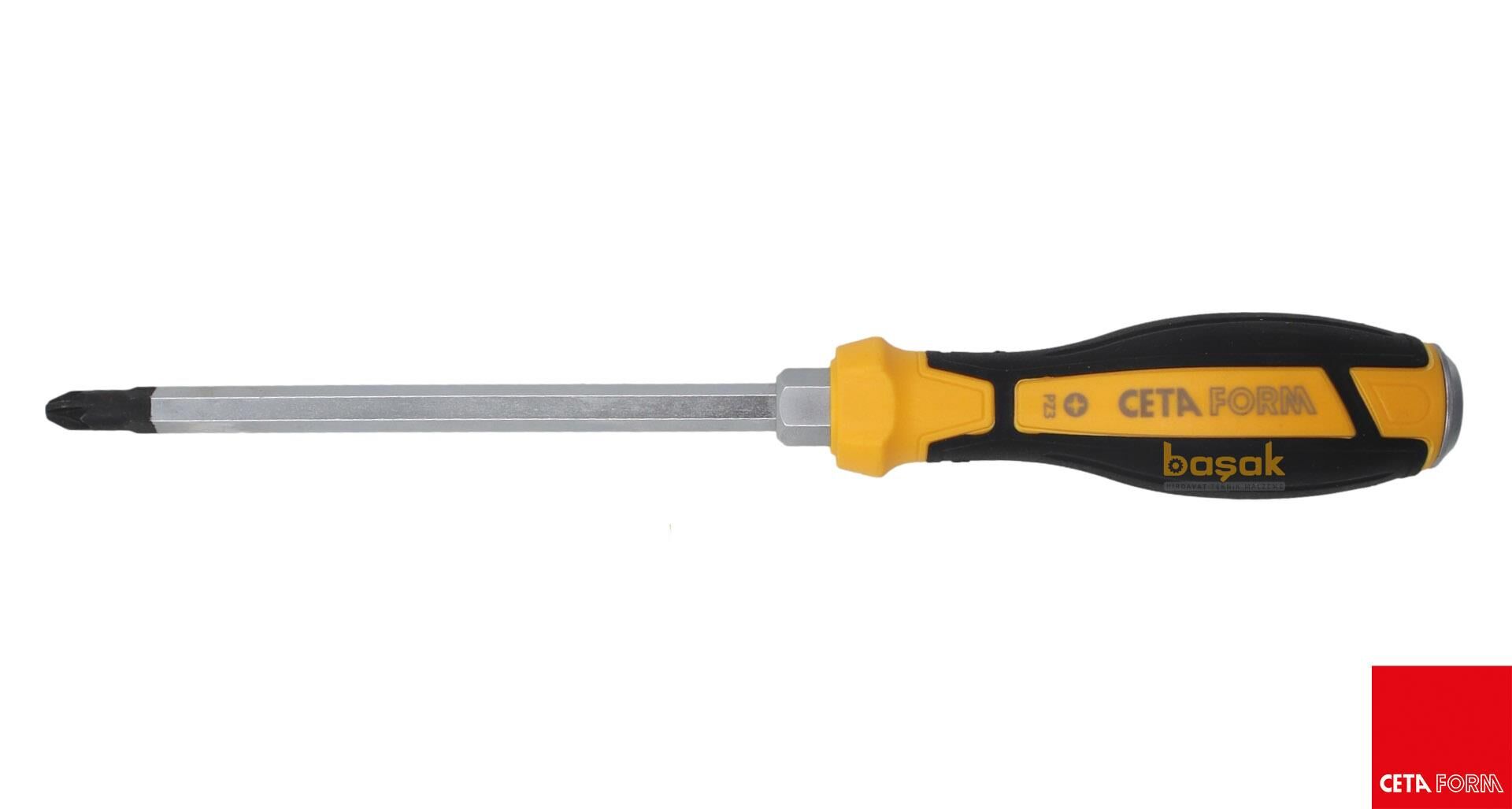 Ceta Form PZ3x150 mm Yıldız Uçlu Çekiçlenebilir Darbeli Tornavida F17C-003-150