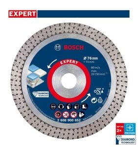 Bosch Expert 76 mm Seramik Kesme Diski GWS 12 Uyumlu 2608900652