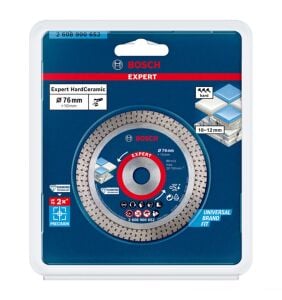 Bosch Expert 76 mm Seramik Kesme Diski GWS 12 Uyumlu 2608900652
