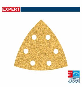 Bosch Expert 93x93 mm 40 kum Üçgen Zımpara Kağıdı 5'li 2608900823