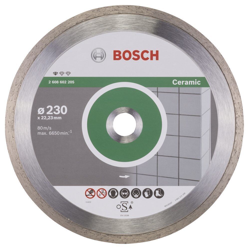 Bosch 230 mm Seramik Kesici Elmas Disk Standart 2608602205