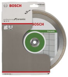 Bosch 230 mm Seramik Kesici Elmas Disk Standart 2608602205