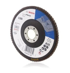 Bosch 125 mm 120 Kum X551 Expert Metal Flap Disk 2608607347