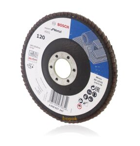 Bosch 125 mm 120 Kum X551 Expert Metal Flap Disk 2608607347