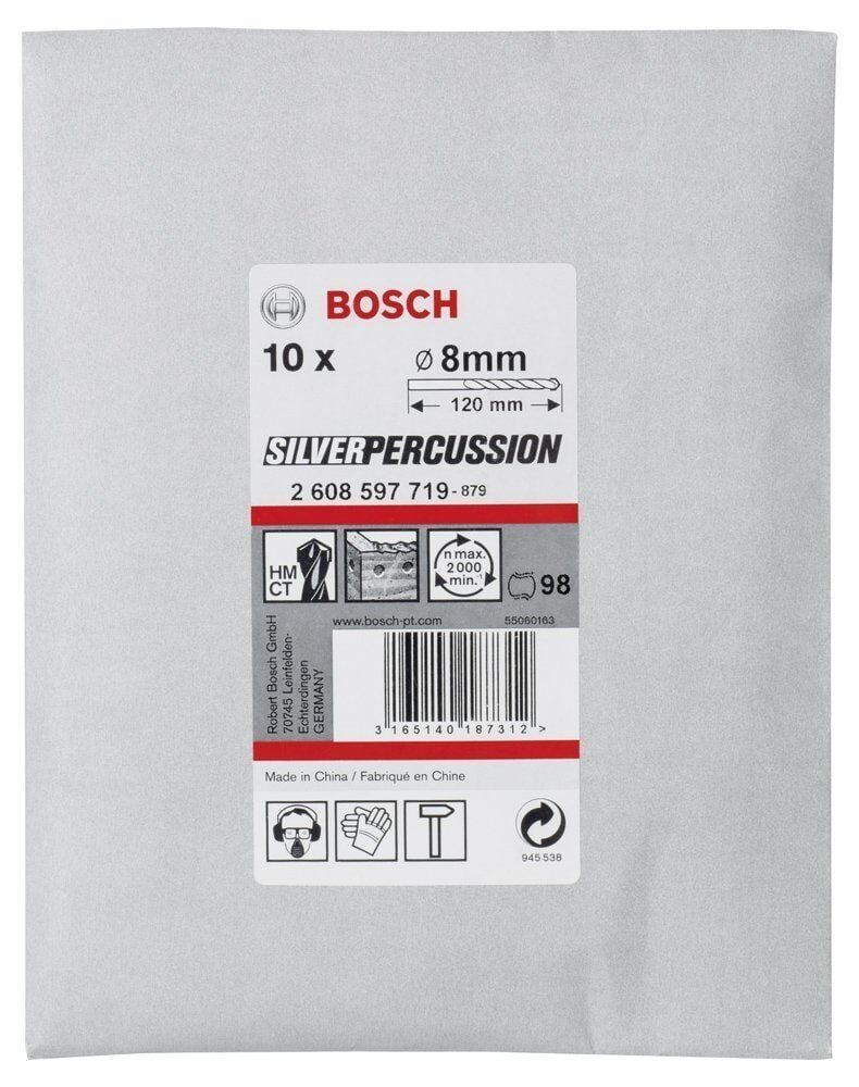 Bosch cyl-3 8*120 mm 10'lu Paket 2608597719