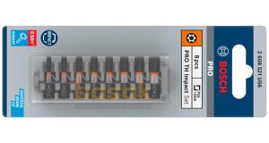 Bosch Pro Impact T10-T40 8'li Delikli Torx Bits Uç Seti 2608521U56