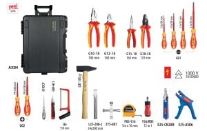 Ceta Form 31 Parça Raptor Çantalı Elektrikçi Alet Seti G99-0431+A32H