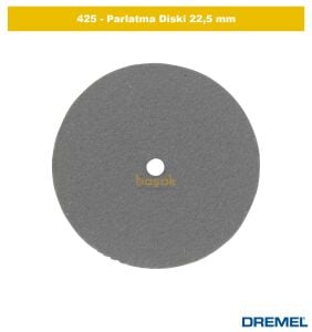 DREMEL 425 Parlatma Diski 22,5 mm (4 adet) 26150425JA