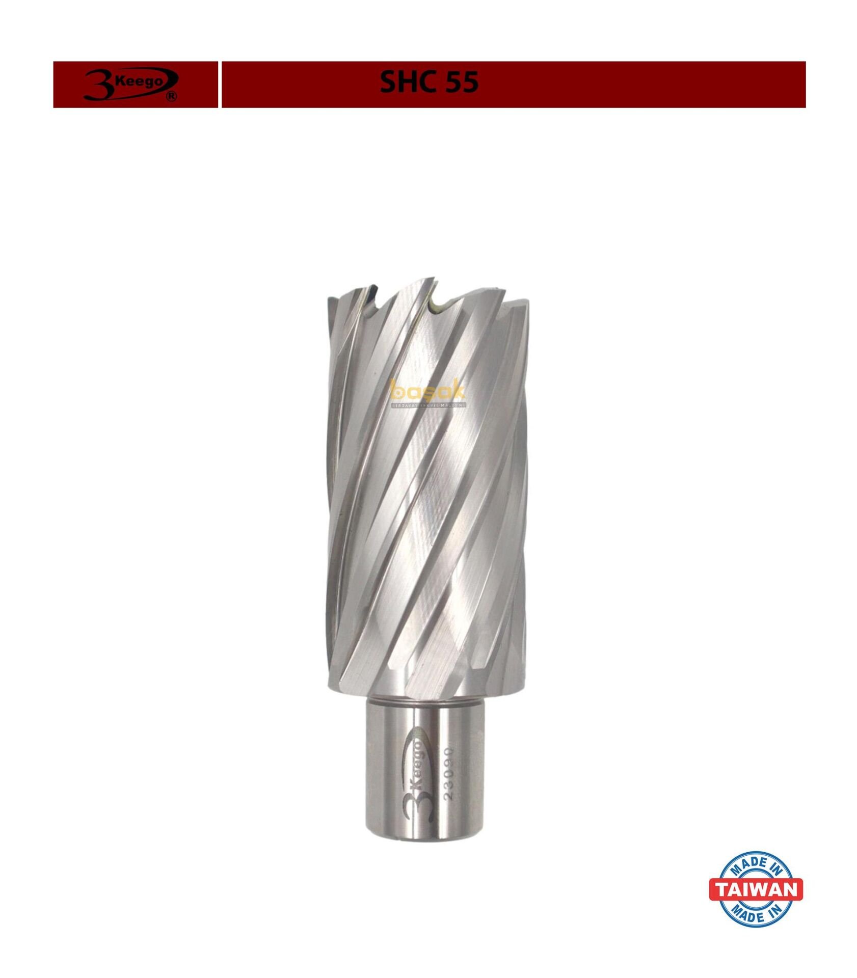 3Keego 32 x 55 mm HSS Manyetik Matkap Ucu SHC55