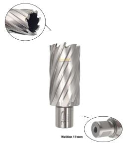 3Keego 32 x 55 mm HSS Manyetik Matkap Ucu SHC55