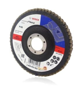 Bosch 115 mm 40 Kum X431 Standart Metal Flap Disk 2608603652