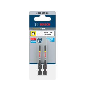 Bosch Pro Impact T10 Torx Vidalama Ucu 55 mm 2'li 2608522528