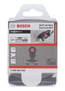 Starlock Max MATI 68 RD4 Diamant RIFF Zımpara Uçlu Bıçak 40Kum 10'lu 2608664500