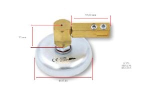 Magnetic 400 Mıknatıslı Şase Pensesi Döner Kafa