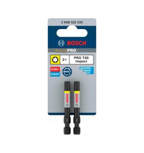 Bosch Pro Impact T40 Torx Vidalama Ucu 55 mm 2'li 2608522533