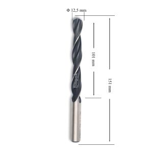 MTE 12,5 mm Haddeli Metal Matkap Ucu HSS DIN 338